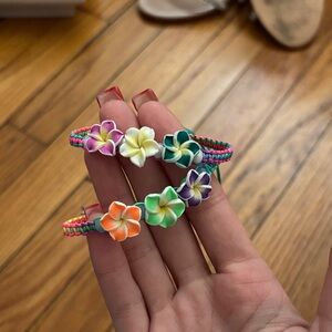 Colorful Floral Kids Bracelets